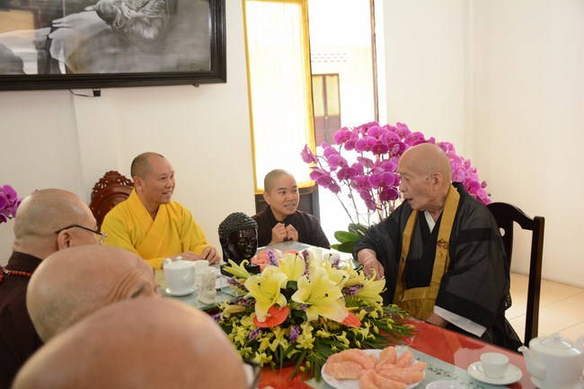 Japanese Pure Land Delegation visited Hoang Phap